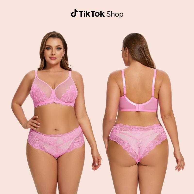 SheCurve Full Coverage Lace Minimizer Bra