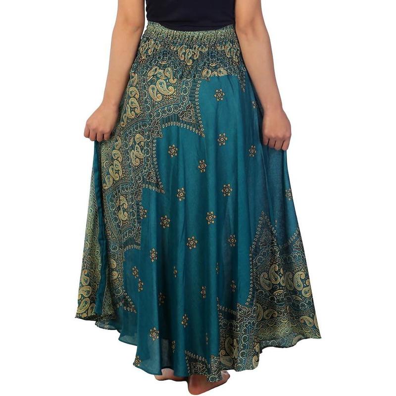 Women's Long Maxi Skirt Bohemian Gypsy Hippie Style Clothing Boho Skirts