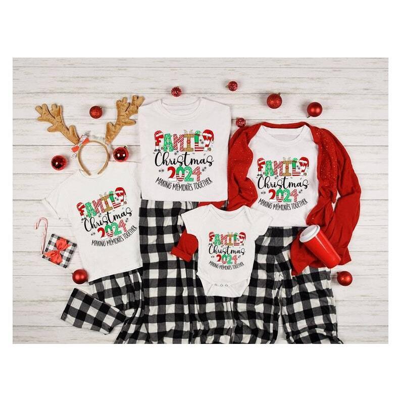 Family Christmas 2024 Making Memories Together Shirt,Family Christmas 2024 Shirt,Making Memories Together,Christmas Family Matching Shirt