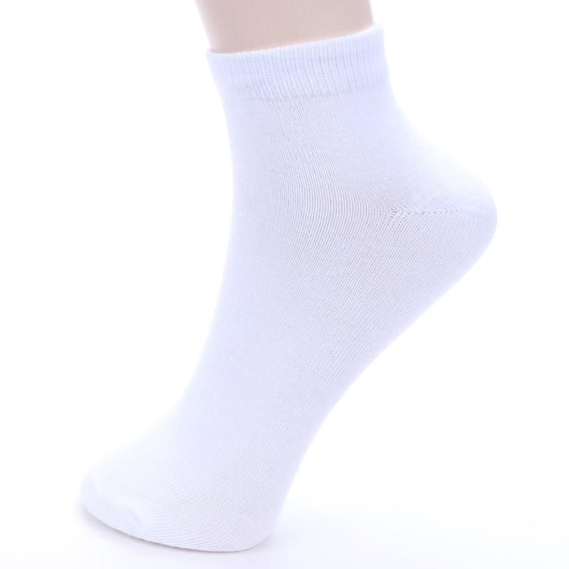 6 Pairs Women Lightweight Ankle Quarter Socks Cotton Casual Size: 9-11