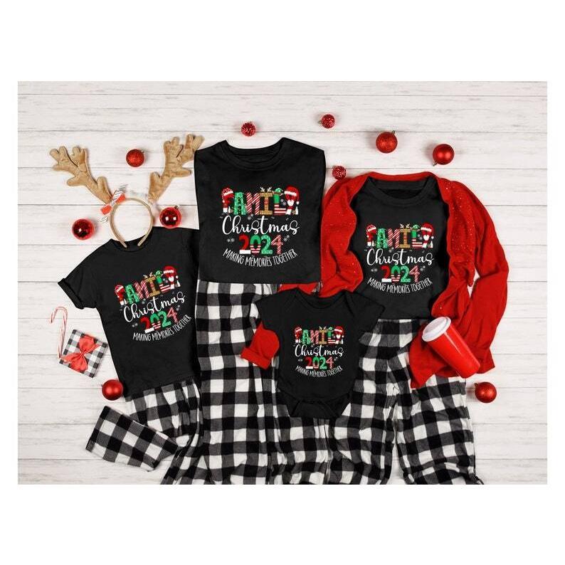 Family Christmas 2024 Making Memories Together Shirt,Family Christmas 2024 Shirt,Making Memories Together,Christmas Family Matching Shirt