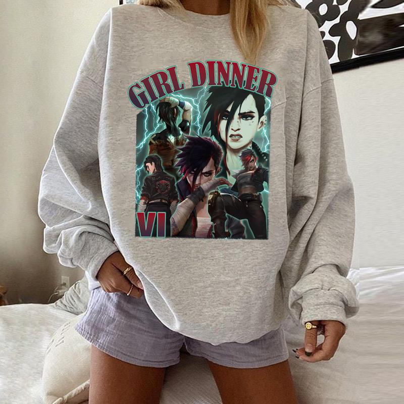 Vi girl graphic vintage Tshirt Hoodie Sweatshirt