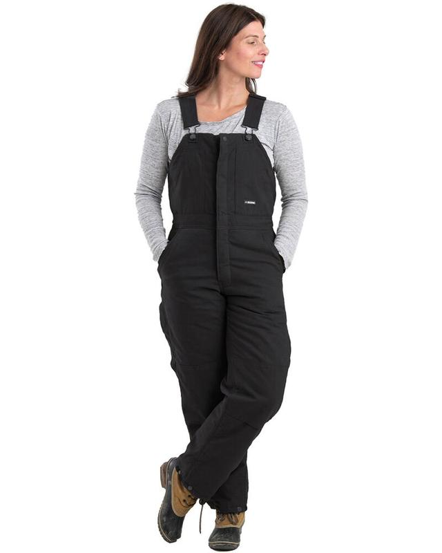 Ladies Softstone Duck Insulated Bib Overall