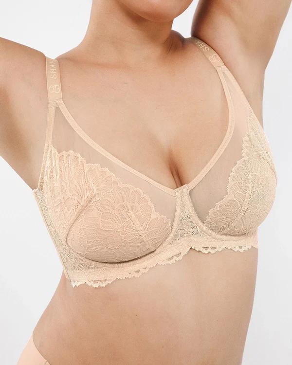 Shapellx Supportive Unlined Lace Underwired Bra Sales