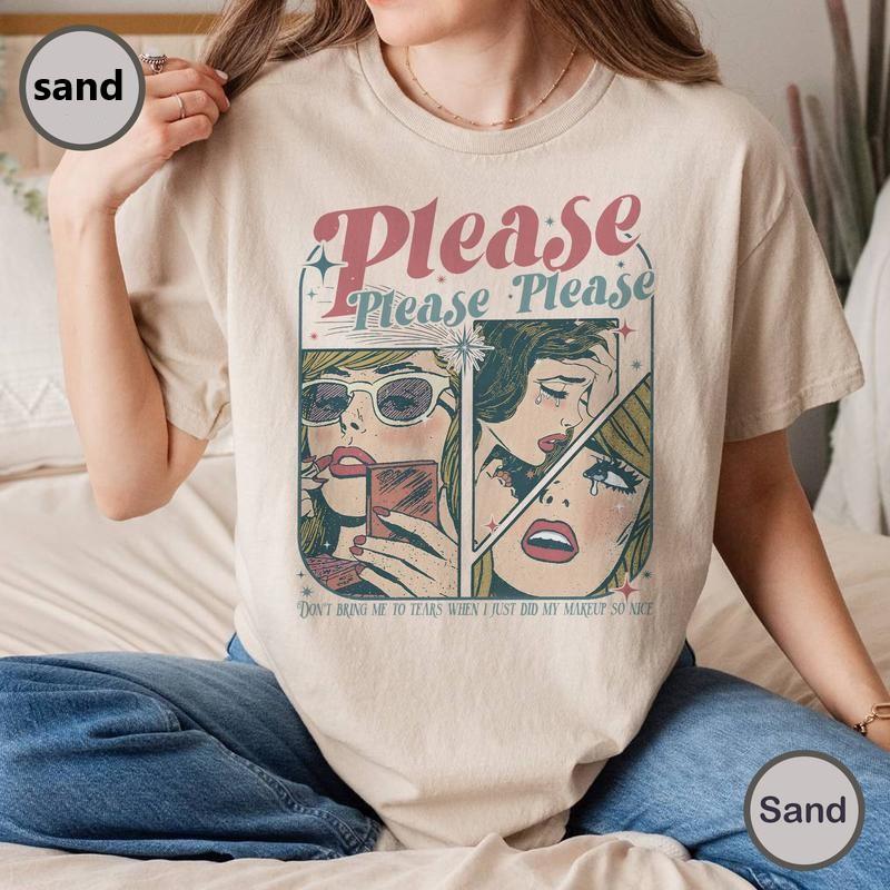 Please Please Please Comfort Colors T-Shirt, Comfort Colors Shirt, Don’t Embarrass Me Shirt, Concert Shirt, Soft Girl Aesthetic, Music Lover Gift, Festival Outfit, Womenswear