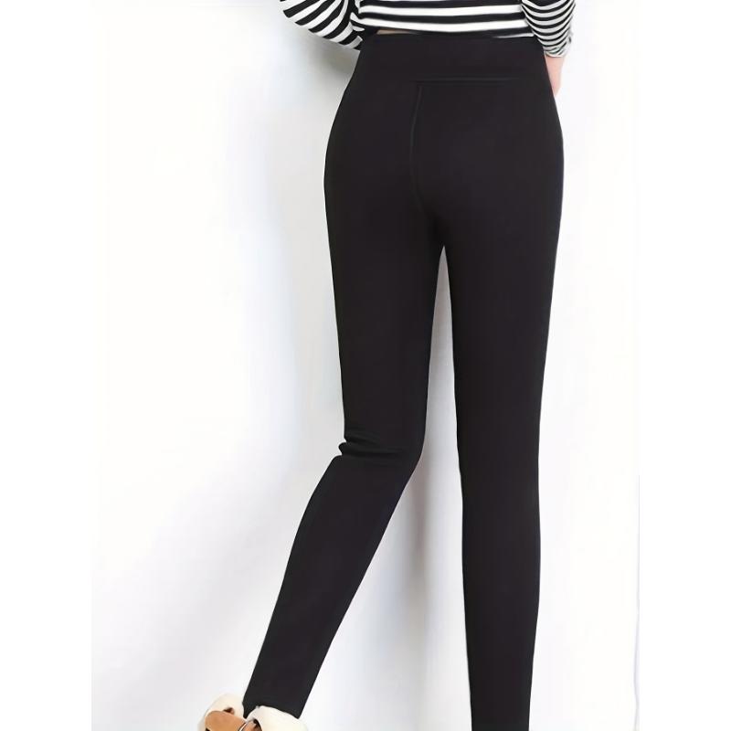 Stylish Warm: Women's Warm High-waisted Leggings