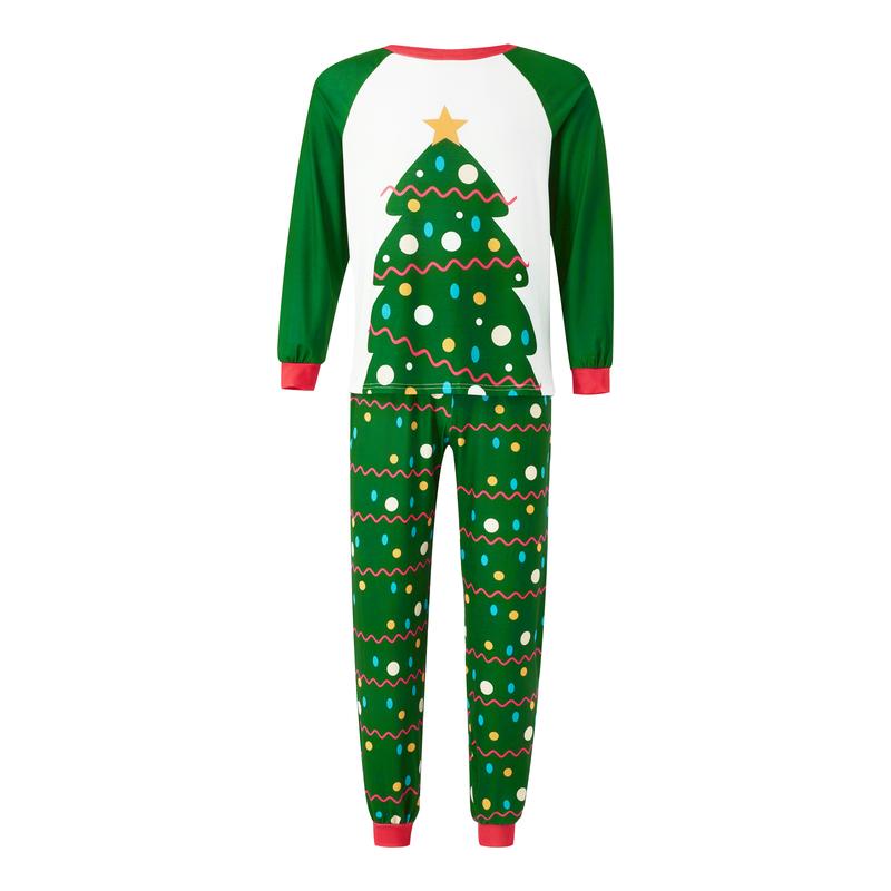 Christmas Family Matching Pajama Sets Christmas Sleepwear Holiday PJS Sleepwear for Women Men Kid