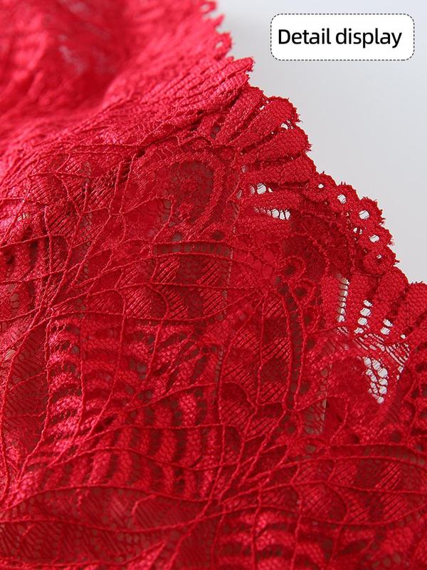 Women's Plain Lace Knicker, Comfy Soft Low Waist Panty for Daily Wear, Women's Briefs for All Seasons