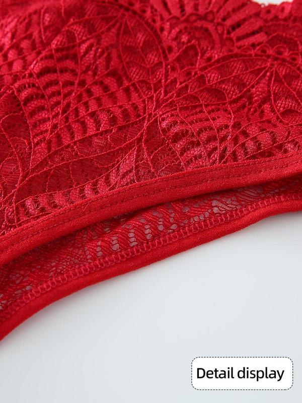Women's Plain Lace Knicker, Comfy Soft Low Waist Panty for Daily Wear, Women's Briefs for All Seasons