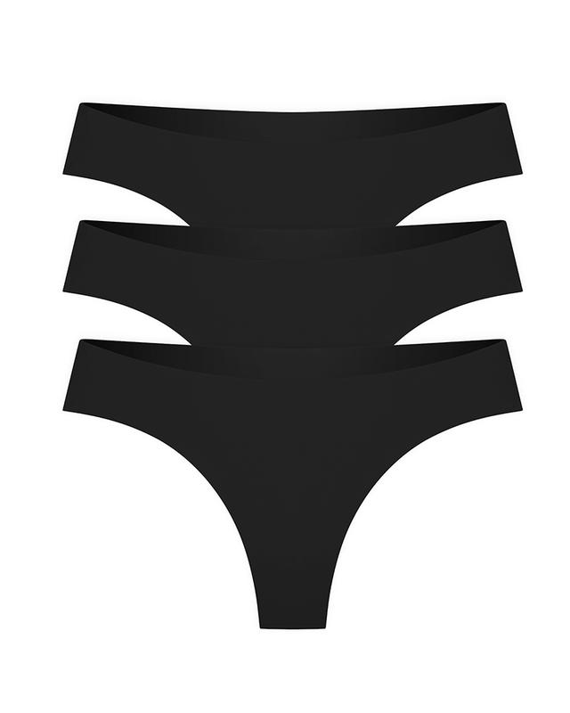 Shapellx Sculpt 3-Pack Seamless Stretch Thong