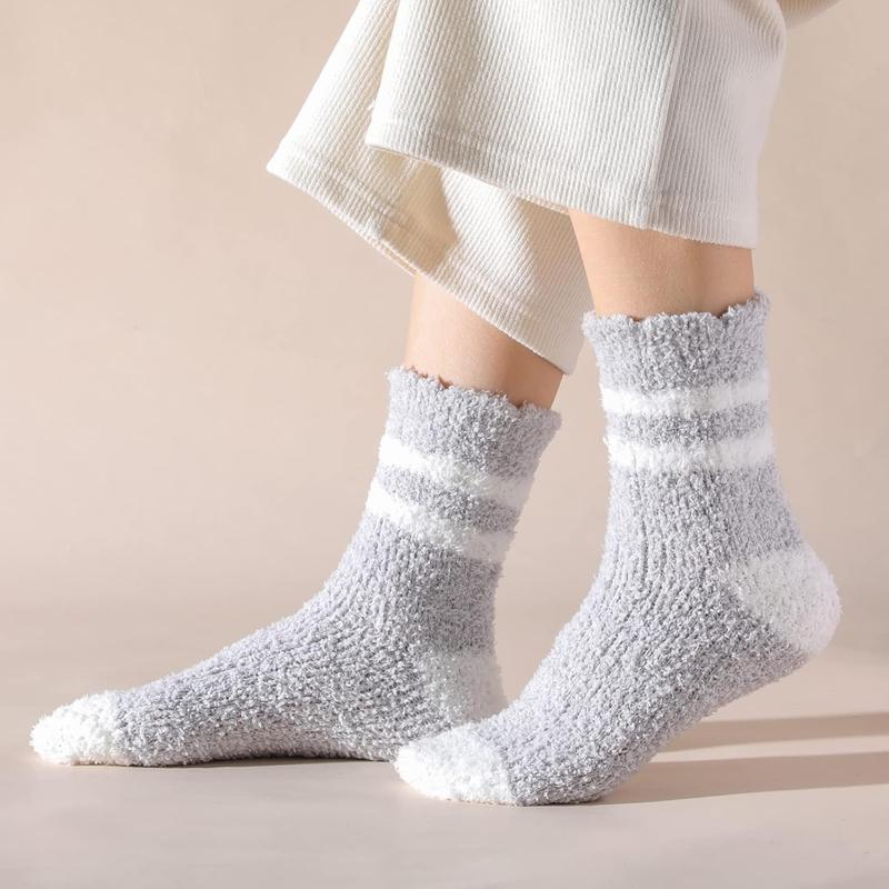 Fuzzy Socks - Fuzzy Socks for Women Fluffy Socks Cozy Warm Socks Slipper Socks Winter Socks for Women Soft Socks