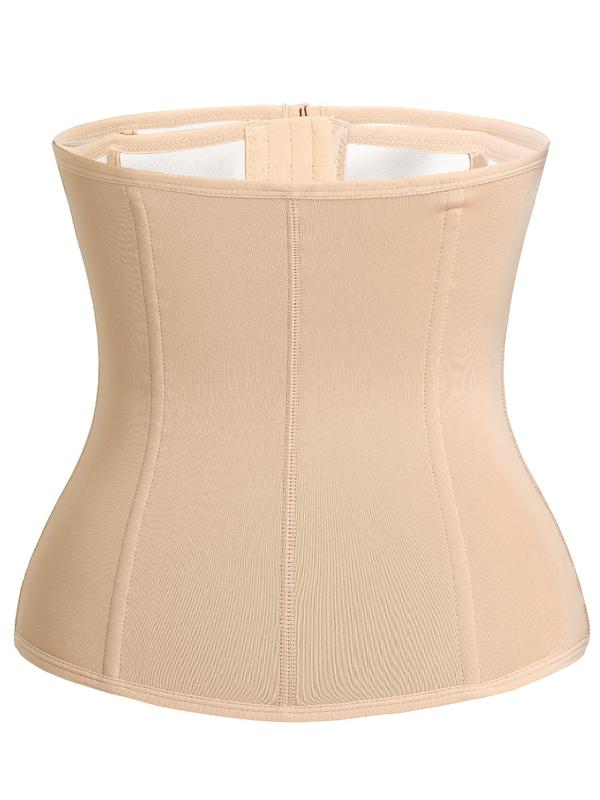 Women's Adjustable Hook & Eye Zipper Sauna Waist Trainer, Sweat-Enhancing Tummy Control Shaper, Waist Cincher for Women