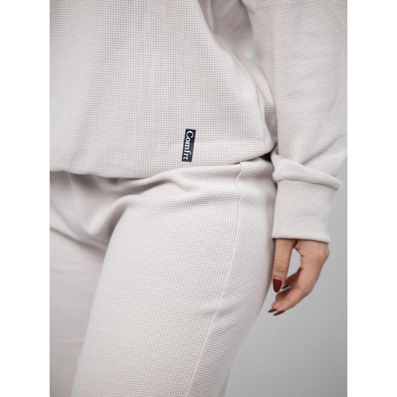 Comfrt | Waffle Lounge Relaxed Sweatpants