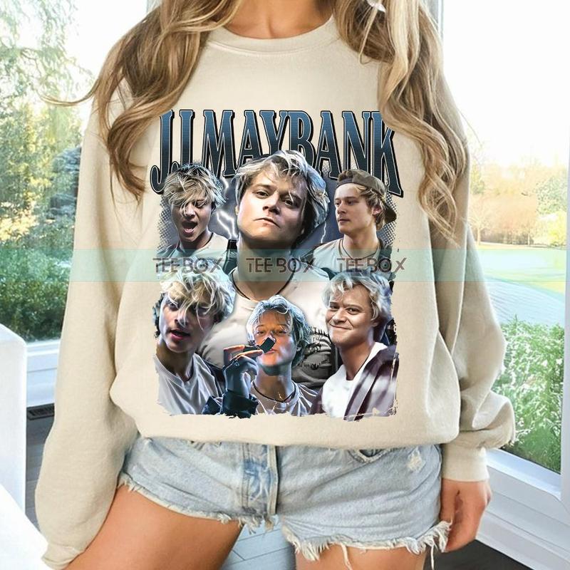 JJ Maybank Vintage Shirt, Rudy Pankow T-shirt, Outer Banks Sweatshirt Hoodie T-shirt, Gifts For Fans, Unisex Cotton Softstyle Crewneck Comfort Fabric