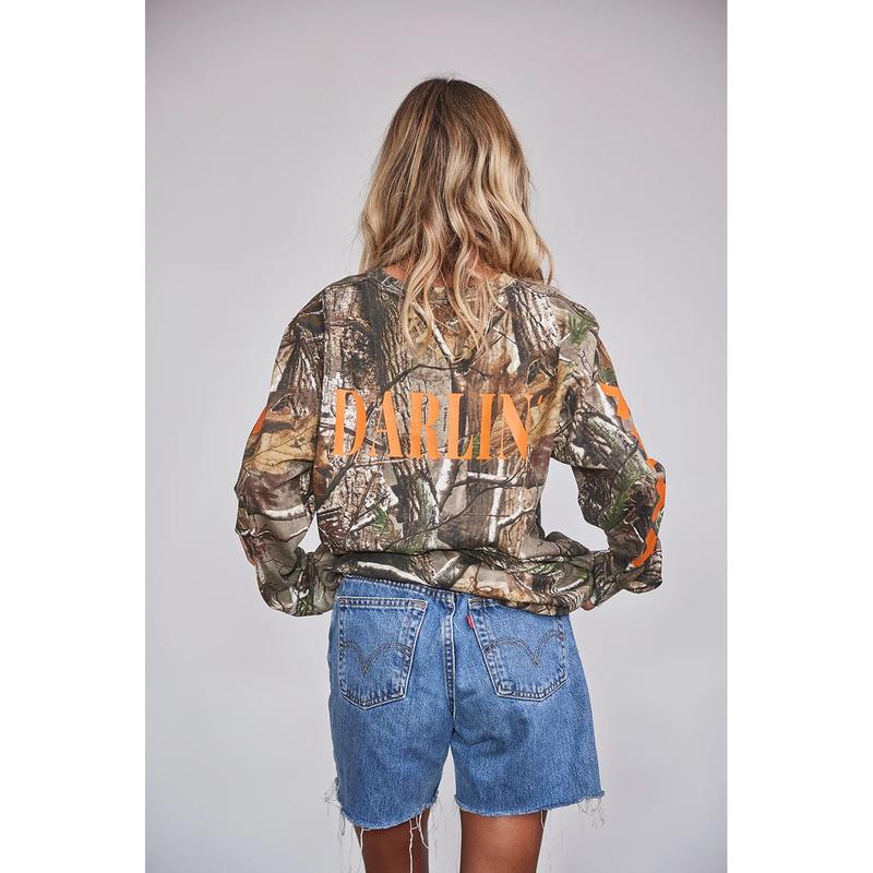 Darlin' Realtree Long Sleeve in Orange