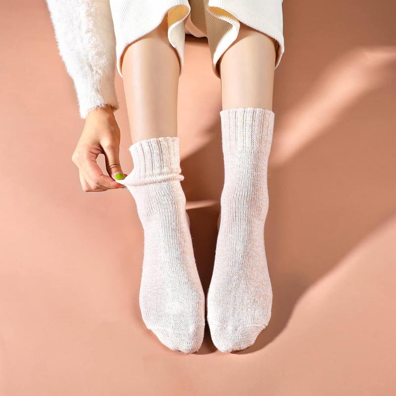 Socks- Thick Soft  Socks for Women, Vintage Warm Womens  Socks, Winter Warm Boot Socks for Women Men