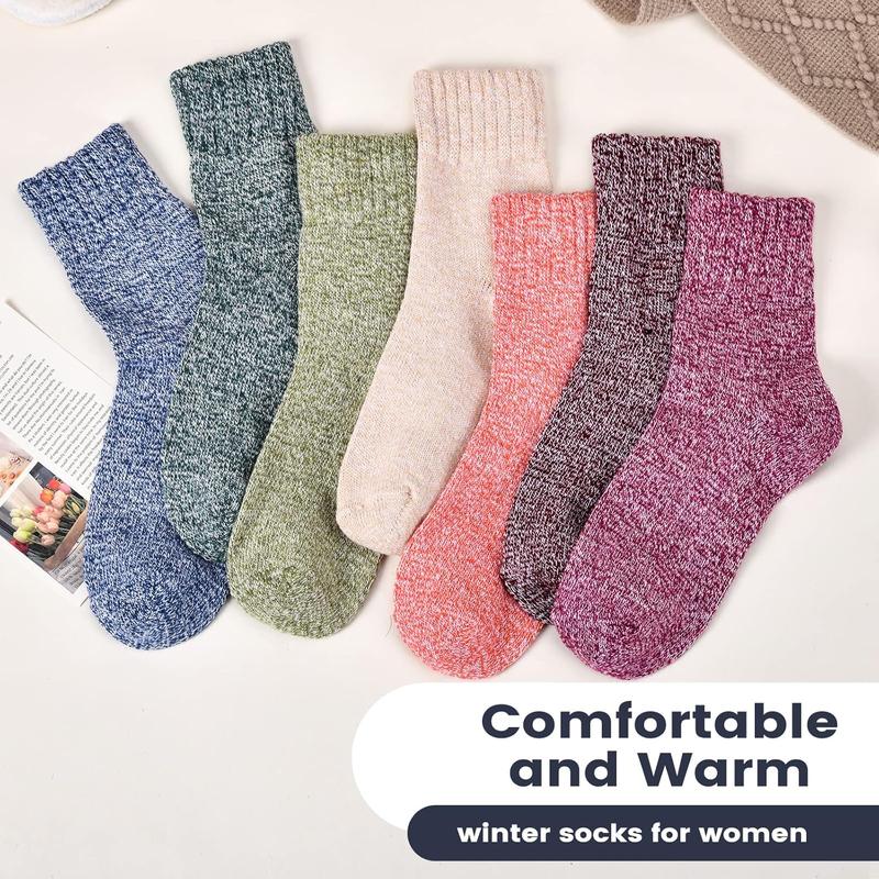 Socks- Thick Soft  Socks for Women, Vintage Warm Womens  Socks, Winter Warm Boot Socks for Women Men