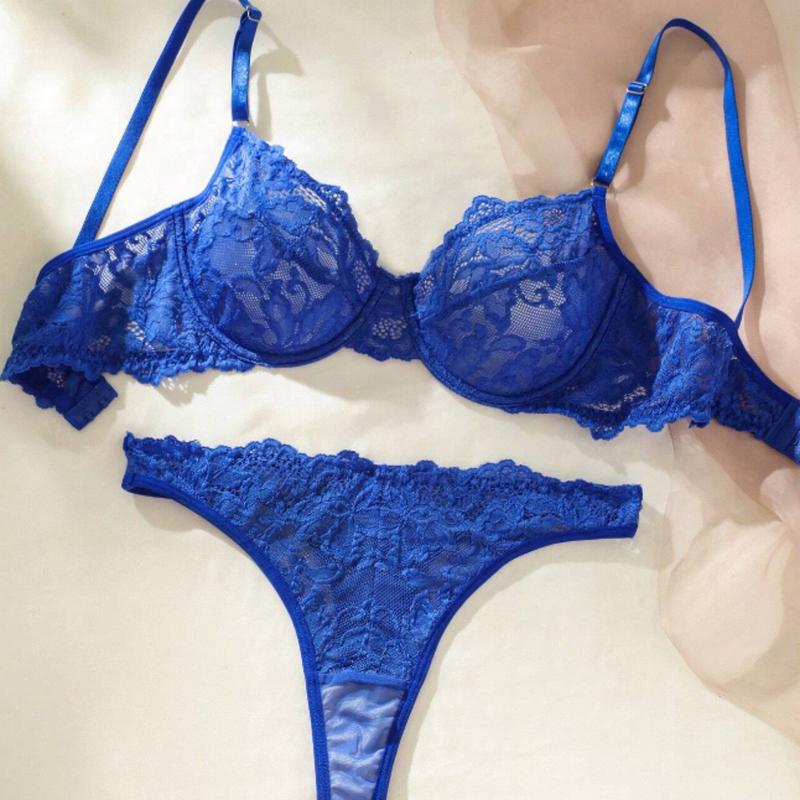 Floral Lace Lingerie Set for Women - Perfect for Underwear - Womenswear bra seamless