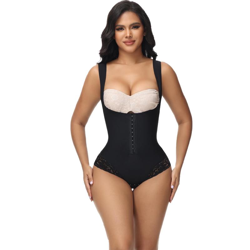 JOSHINE Moldeadoras Body Shapewear for Women Tummy Control Button Open Bust Squeezeion Garment