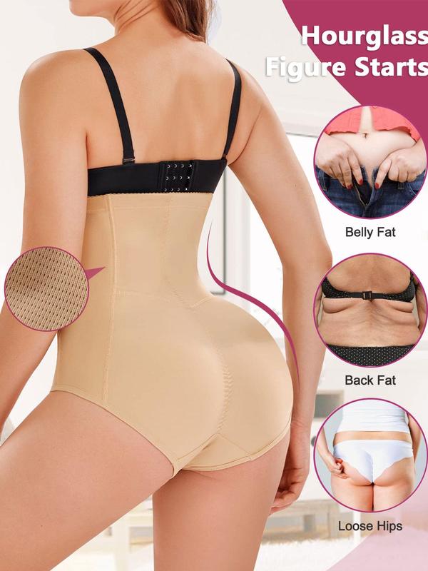 Women's High Waist Zipper Fly Shapewear Panty, Tummy Control Butt Lifter Shapewear Panty, Ladies Shapewear Bottoms