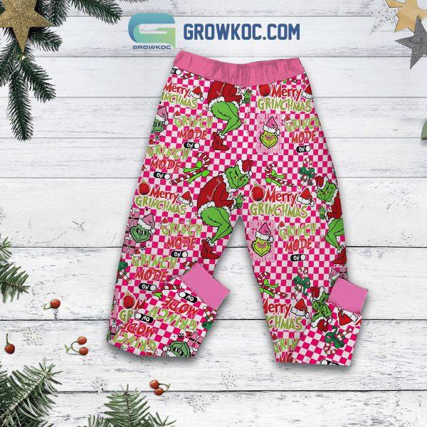 G Merry Grinchmas Christmas Fleece Pajamas Set