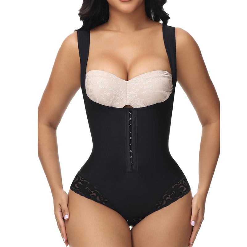 JOSHINE Moldeadoras Body Shapewear for Women Tummy Control Button Open Bust Squeezeion Garment