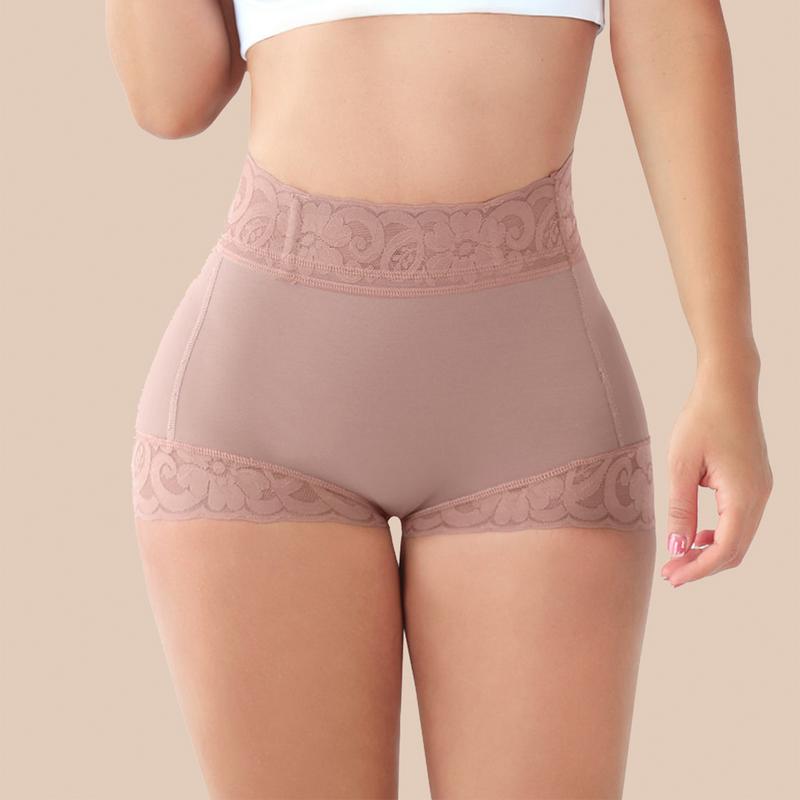 High-Waist Tummy Control Shapewear Shorts, Seamless Body Sculpting Butt Lifter Panties for a Flattering Silhouette