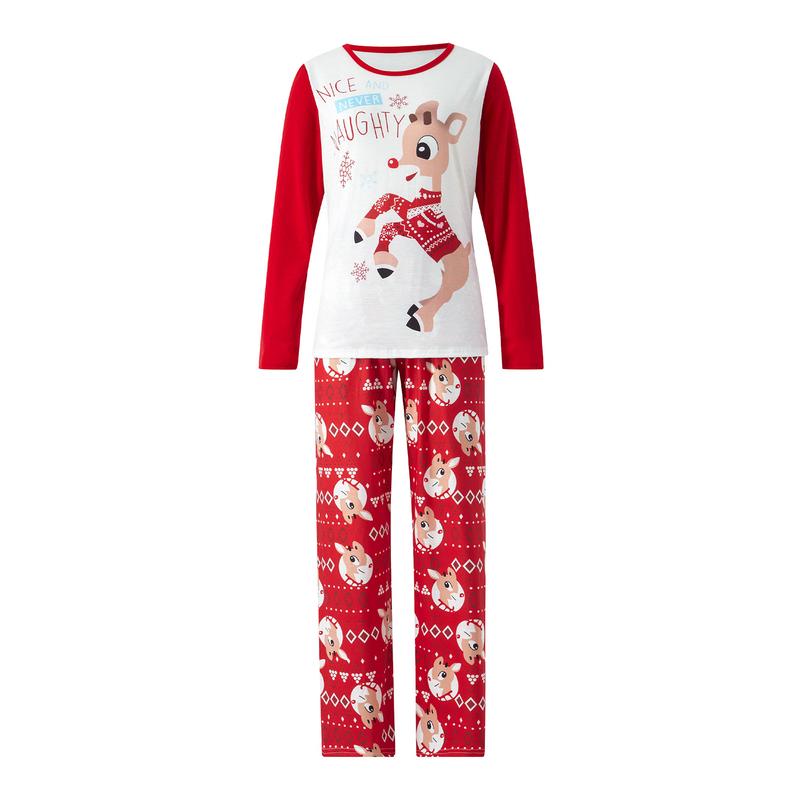 Family Christmas Pjs Matching Sets Baby Christmas Matching Jammies for Adults and Kids Holiday Xmas Sleepwear Set