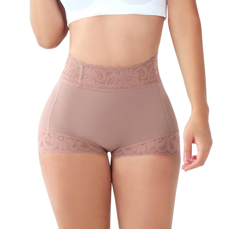 High-Waist Tummy Control Shapewear Shorts, Seamless Body Sculpting Butt Lifter Panties for a Flattering Silhouette