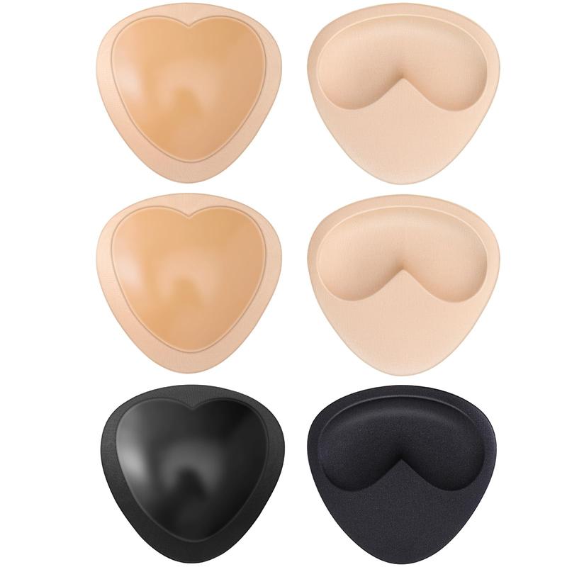 Breast Pads Adhesive Bra Push Up, Silicone Adhesive Breast Lift Pads for Women Swimsuit Bikini Dress