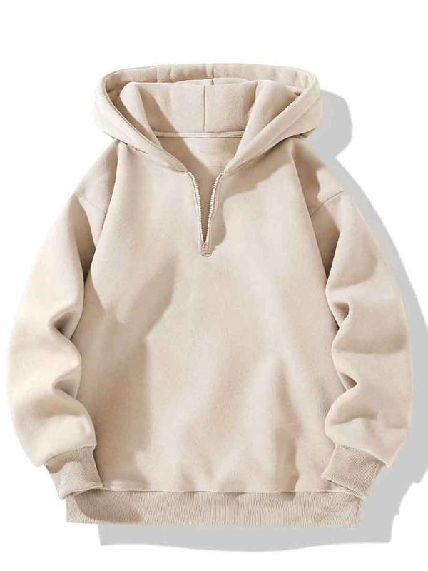 Women's Letter Print Drop Shoulder Hoodie, Fashion Casual Hooded Sweatshirt for Daily Holiday Outdoor Wear, Women Clothing for Fall & Winter