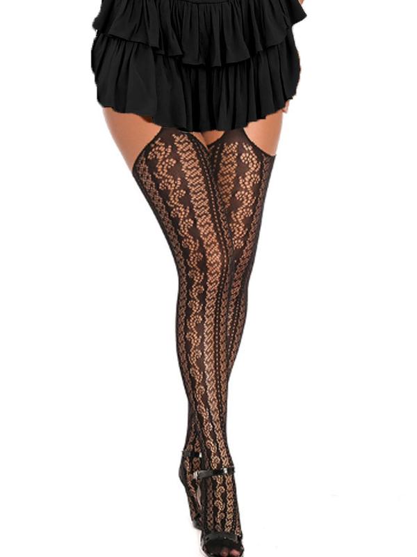 Women's Solid Hollow Out Sheer Fishnet Sexy Tights, Sexy Comfy Breathable Pantyhose for Daily Wear, Ladies Stockings for All Seasons