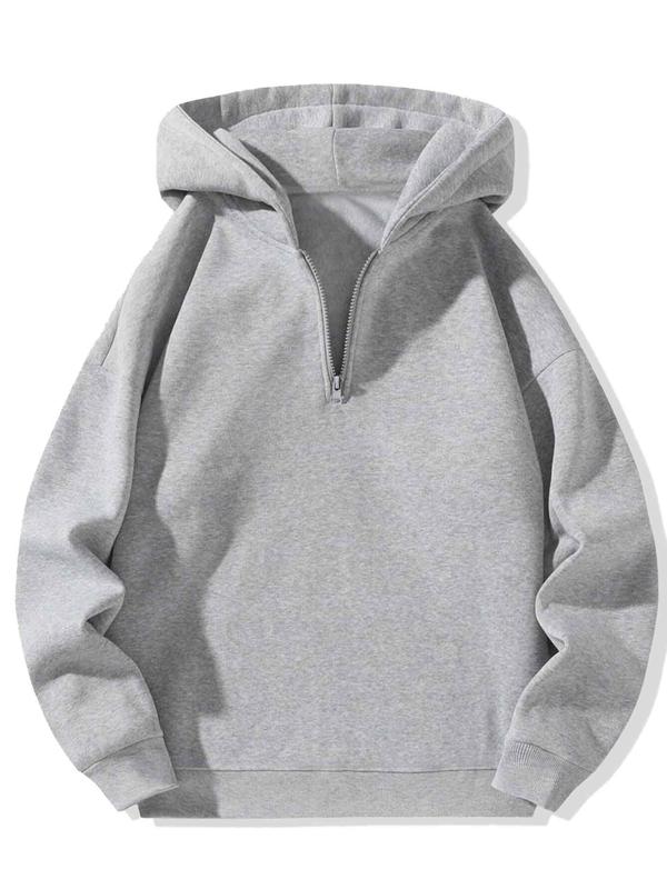 Women's Letter Print Drop Shoulder Hoodie, Fashion Casual Hooded Sweatshirt for Daily Holiday Outdoor Wear, Women Clothing for Fall & Winter