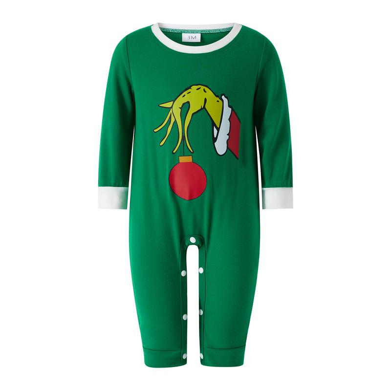 Holiday Christmas Pajamas Set, Family Matching Sleepwear Outfit for Couples