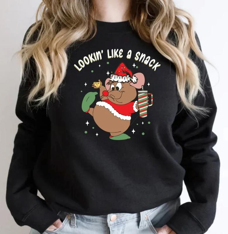 Cutes Looking Like a Snack Christmas Sweatshirt, Cute Christmas Crewneck, Family Christmas Sweater, Cute Youth Christmas Sweatshirt