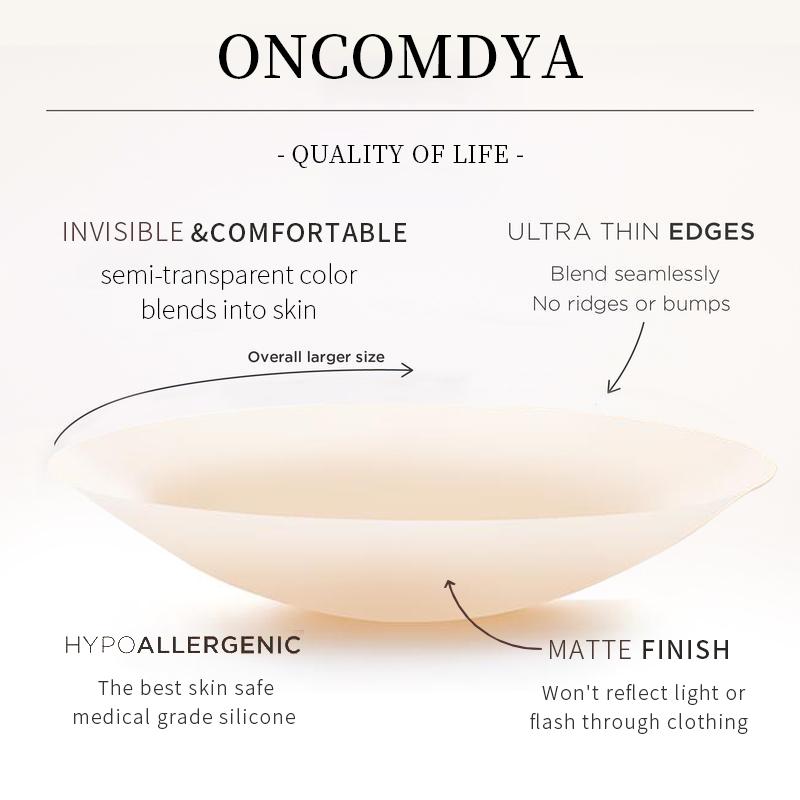 ONCOMDYA Reusable Covers,medical grade silicone,GrippySeamless Covers,Waterproof and sweat