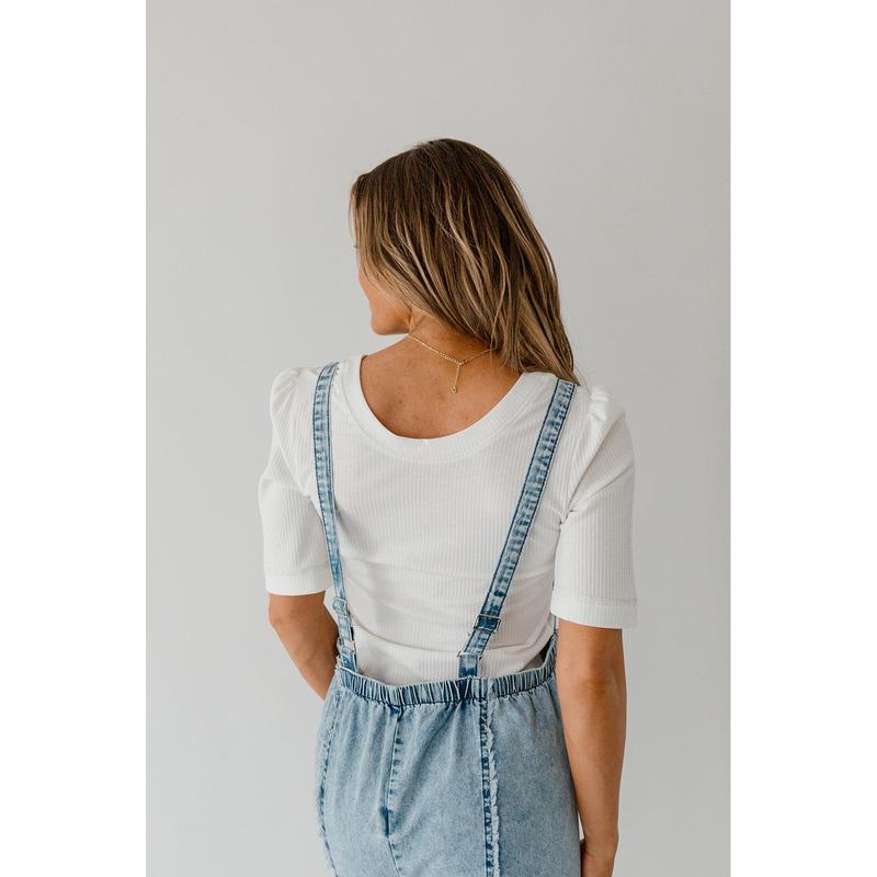 Nora 90's Denim Overalls