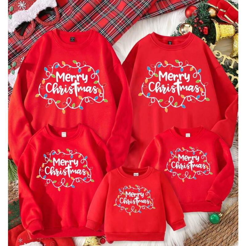 Merry Christmas Sweatshirt, Gift For Christmas Family Party, Family Shirt