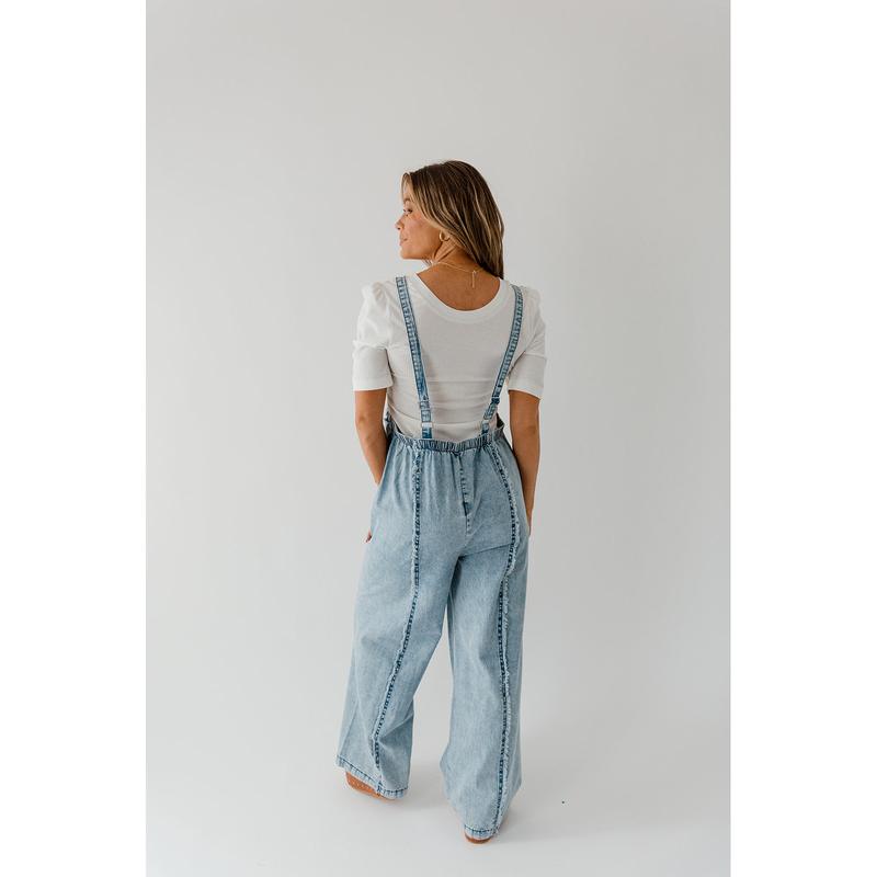 Nora 90's Denim Overalls