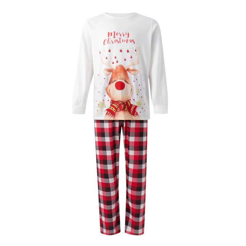 Family Christmas Pjs Matching Sets Christmas Matching Jammies for Adults Holiday Xmas Sleepwear Set