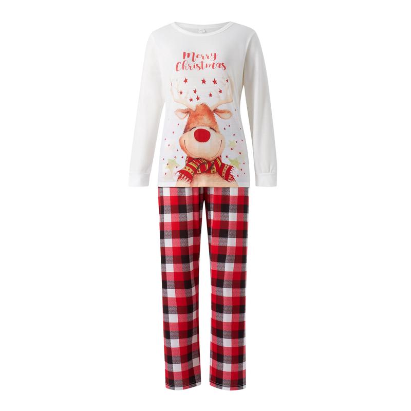 Family Christmas Pjs Matching Sets Christmas Matching Jammies for Adults Holiday Xmas Sleepwear Set