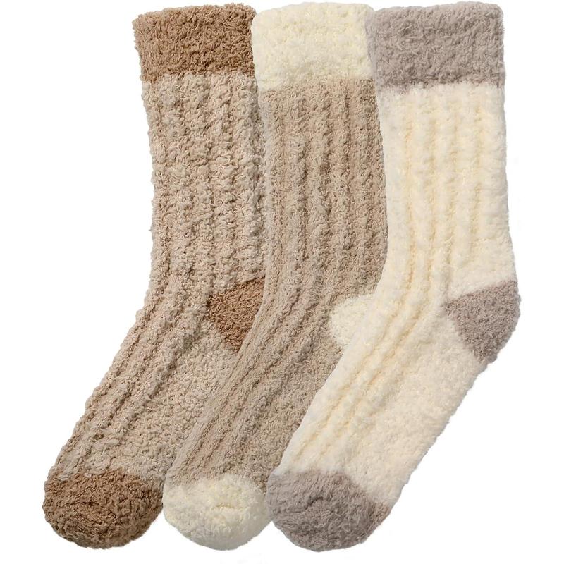 Fuzzy Socks for Women, Fluffy Socks Women, Winter Cozy Socks, Warm Slipper Socks Home Sleeping Socks for Women