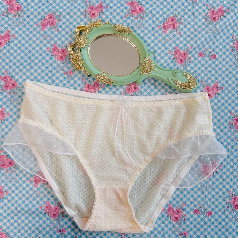 L 3XL  size Undies lace coquette panties Floral Sweet Cute Sweet Womenswear Underwear fall underwear Comfort Print