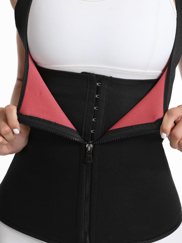 Women's 2 IN 1 Zipper Hook And Eye Shapewear Top, Body Shaper Vest for Postpartum Recovery & Weight Loss, Women's Shapewear