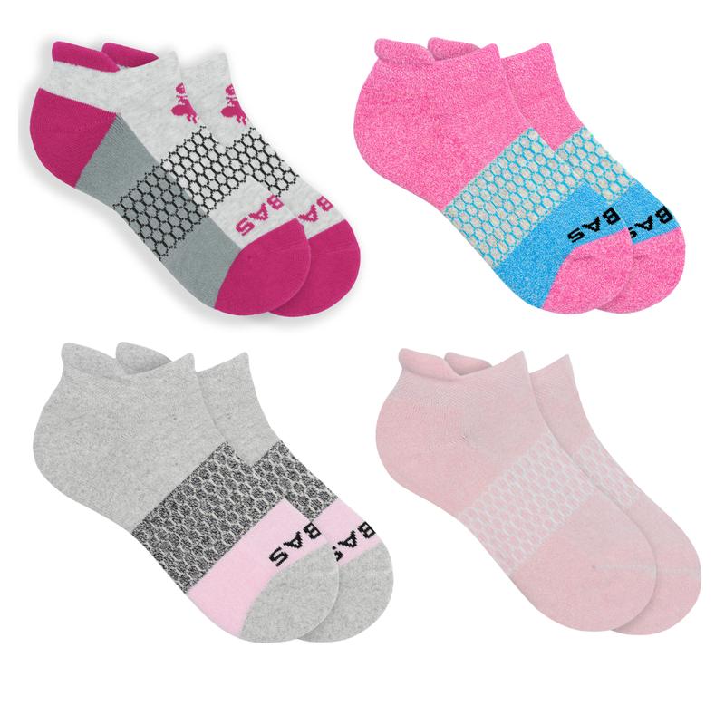 Women's Compression Ankle Socks - Multi Colors(Pack 2,3,5), Seamless Toe Athletic Socks for Running, Christmas Gift, Winter Socks, Womenswear, Comfort