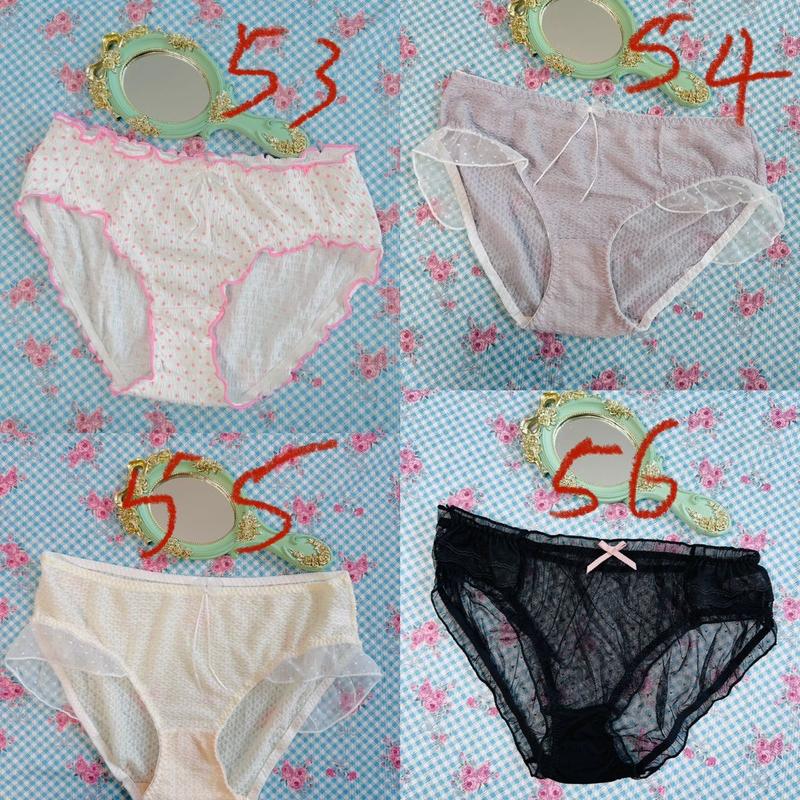 L 3XL  size Undies lace coquette panties Floral Sweet Cute Sweet Womenswear Underwear fall underwear Comfort Print