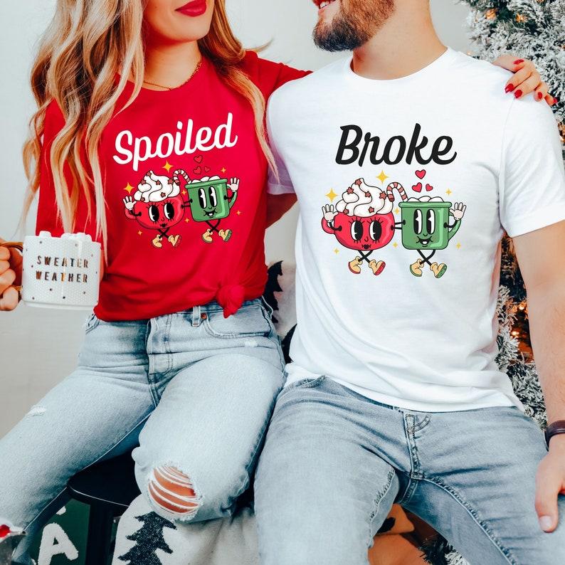 Ugly Couples Christmas Shirts, Ugly Couple  Tee Shirts, Couples Christmas Shirts, Christmas Match Shirts, Matching Couple Christmas Shirt Set