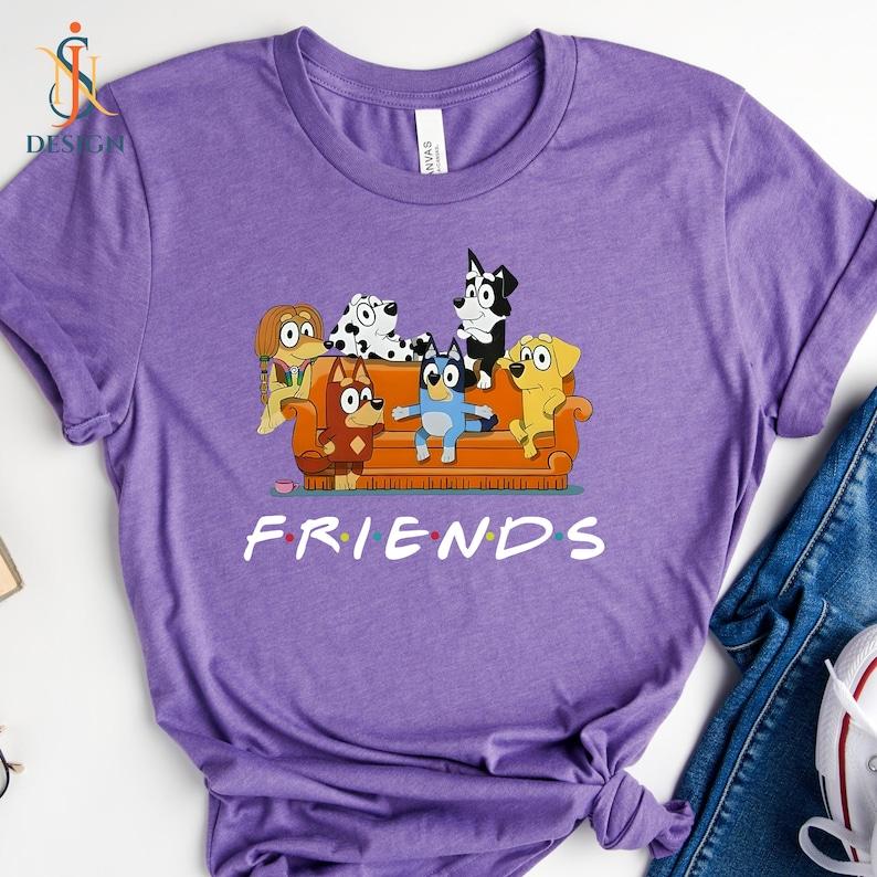 Bluey Friends Shirt, Bluey Friends Shirt, Bluey Friends Shirt, Friends of Bluey Shirt, Bluey Shirt , Custom Bluey Family Birthday  T-shirt, sweater and Hoodie