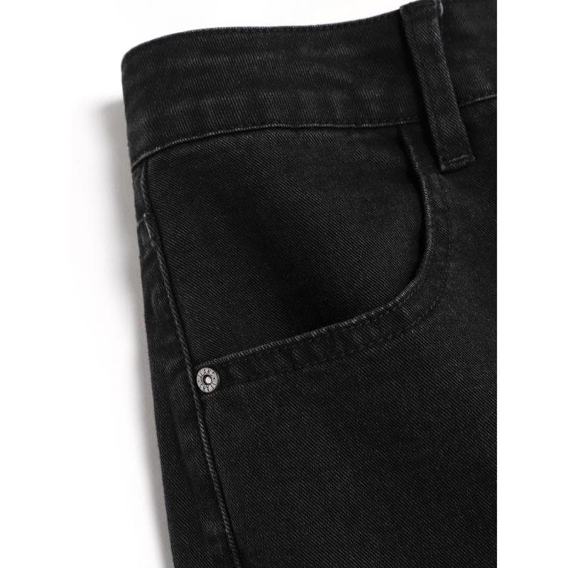 Cider [2 colors, size 2-26] Denim Solid Pocket Cargo Jeans