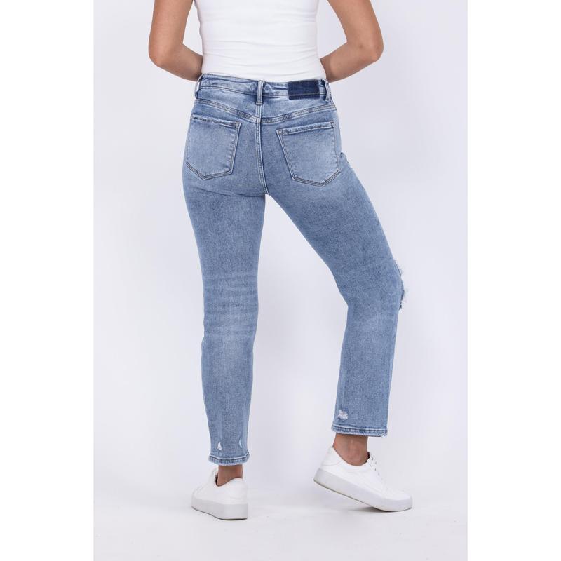 Flashbacks from Lovervet: High Rise Slim Straight Leg Denim